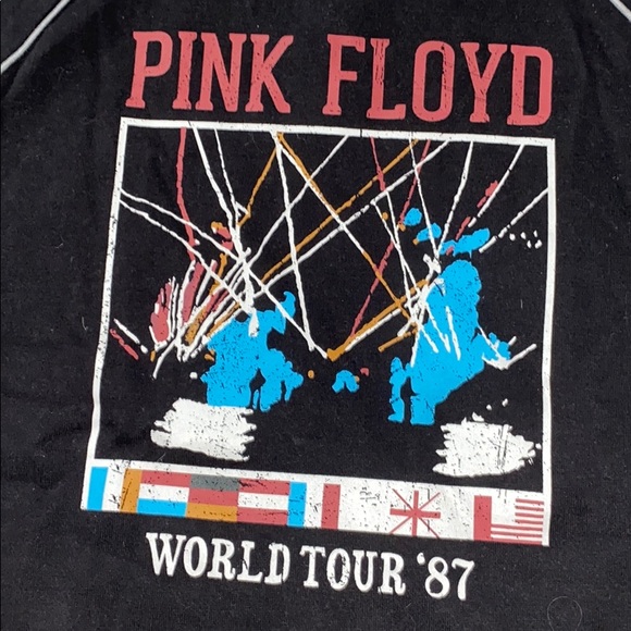 Pink Floyd Sweatshirt Material Tee Size M - Picture 2 of 4